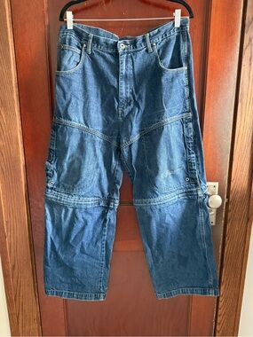 A.P.C. Dark Blue Denim Carpenter Jeans